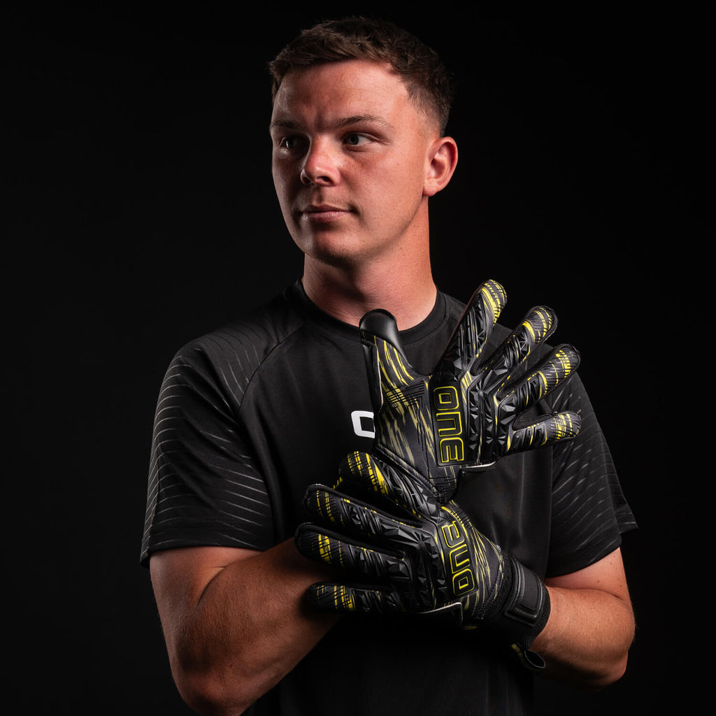 APEX Pro Rift Fingersave Goalkeeper Gloves One Glove Australia